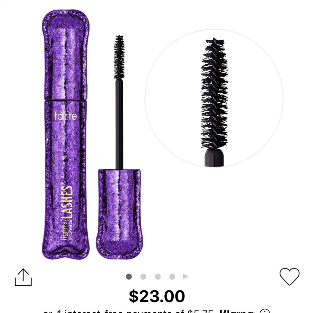 Tarte lights camera lashes mascara - NEW WITH BOX